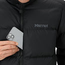 M16230 MARMOT MEN'S GUIDES DOWN JACKET DOWN FILLED WATER RESISTANT BLACK L - Brand New