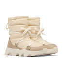 SOREL KINETIC IMPACT NXT WATERPROOF MID BOOT - SIZE: WOMEN 10 - HONEY WHITE - Like New