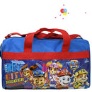 Paw Patrol 600D Polyester Duffle Bag with Printed PVC Side Panels - Brand New