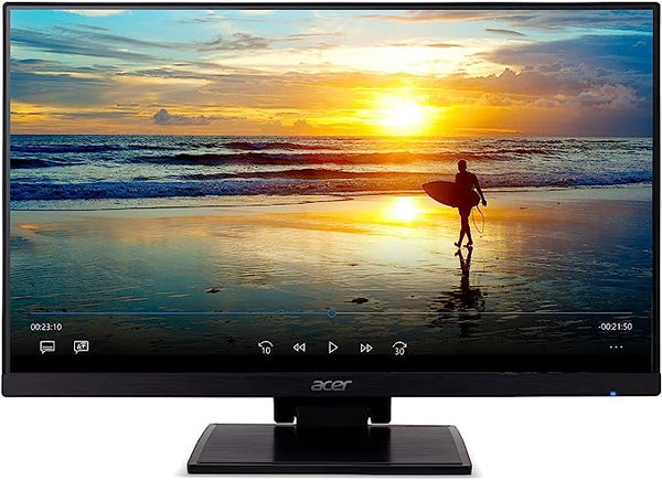 Acer UT241Y bmiuzx 23.8” FHD IPS Touchscreen Monitor - Black Like New