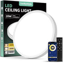 LUCKYSTYLE 12X 20W REMOTE DIMMABLE LED LIGHT SMART APP CUSTOM - Scratch & Dent