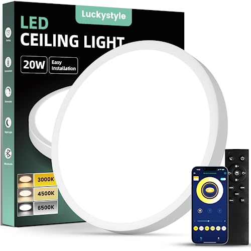 LUCKYSTYLE 12X 20W REMOTE DIMMABLE LED LIGHT SMART APP CUSTOM - Scratch & Dent