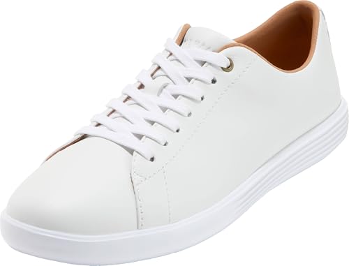 W08780 COLE HAAN WOMEN'S GRAND CROSSCOURT SNEAKER BRIGHT WHITE SIZE 9.5 - Like New
