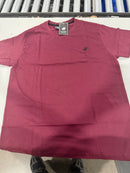 PACIFIC POLO CLUB T-SHIRT - SIZE: MEN 2XL - BURGUNDY - Brand New