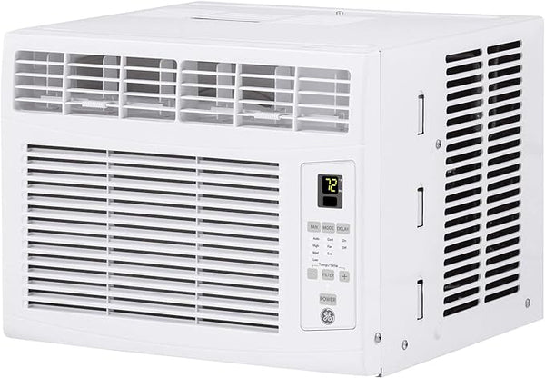 GE Electronic Air Conditioner 6000 BTU Efficient Cooling AHQ06LZQ1 - White Like New
