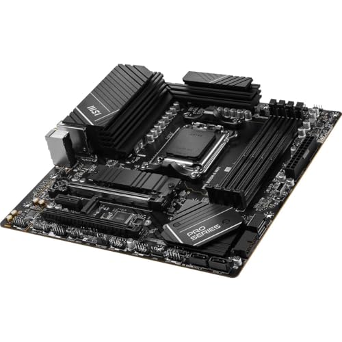 MSI PRO B650M-A WIFI PROSERIES MOTHERBOARD AM5 DDR5 MATX B650M-A-WIFI - BLACK - Like New