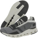 26.99265 ON CLOUDNOVA MEN'S SNEAKERS BLACK/WHITE SIZE 7.5 - Like New