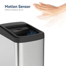 ELLO&ALLO 13 GALLON TOUCHLESS KITCHEN TRASH CAN - STAINLESS - Scratch & Dent