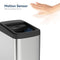 ELLO&ALLO 13 GALLON TOUCHLESS KITCHEN TRASH CAN - STAINLESS STEEL - Like New