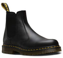 DR. MARTENS UNISEX ADULT 2976 SR BLACK INDUSTRIAL FULL GRAIN size 6 MEN/7 WOMEN - Like New