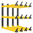 GREENER Lumber Storage Rack Folding Wood Storage Racks Wall-Mounted Metal Racks - Like New