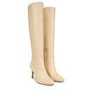 B0C4G3CGQ6 Sam Edelman Shauna Knee High Boot Eggshell 7 Medium - Brand New