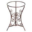 Sunnydaze Bronze Steel Gazing Ball Stand [1 PACK] - BRONZE - Like New