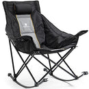 Dowinx Oversized Rocking Camping Chair, Fully Padded Patio Chair - Like New