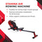 STAMINA ATS AIR ROWER MACHINE SMART WORKOUT FOLDABLE ROWING MACHINE RED/BLACK Like New