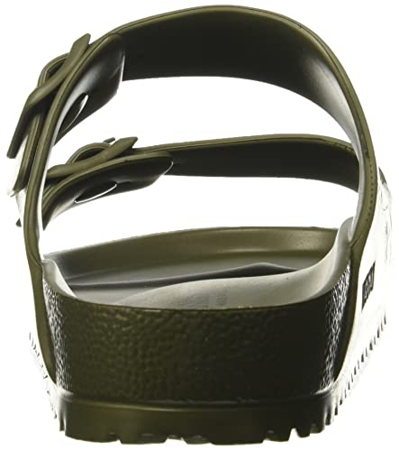 1019094 Birkenstock Unisex Arizona Slide Sandal Khaki Size 12 - Like New