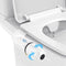 UNCAHOME Bidet Attachment for Toilet Bidet Attachment Dual Nozzles WHITE/BLACK Like New