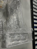 GENERIC BATHROOM SHELF 5 PIECE SET - WHITE - Like New