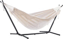 Vivere 9 ft. Cotton Double Hammock with Stand - Natural - Like New