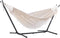 Vivere 9 ft. Cotton Double Hammock with Stand - Natural Like New