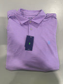 IZOD SS CLUBHOUSE BAR POLO - SIZE: MEN L - ORCHID - Brand New
