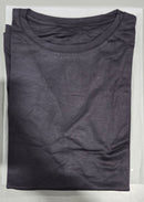 GENERIC UNI-SEX T-SHIRT 71% RAYON, 25% POLYAMIDE, 4% SPANDEX - SIZE:  L - BLACK - Like New