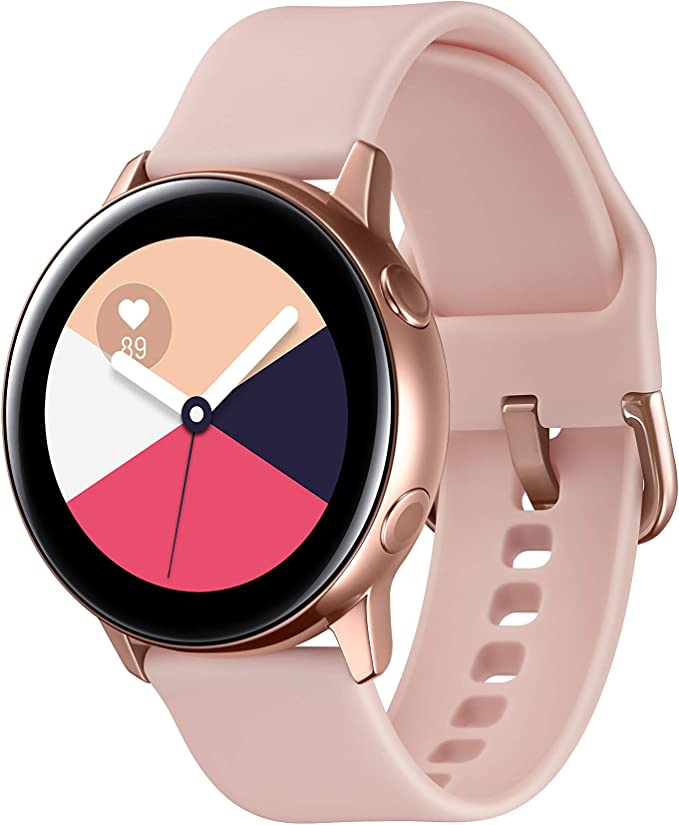 Samsung Galaxy Watch Active 40mm Aluminum Bluetooth SM-R500NZDCXAR - Rose Gold Like New