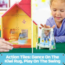TILE TOWN BLUEY, HEELER FAMILY HOME, P52 PIECE, MAGNETIC TILE PLAYSET - MULTI - Like New