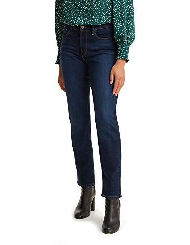 39250-0061 LEVI'S WOMEN CLASSIC STRAIGHT JEANS COBALT HAZE WAIST 27 - 32" - Brand New