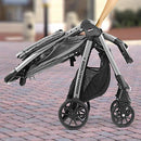 CHICCO MINI BRAVO SPORT TRAVEL SYSTEM, WITH KEYFIT INFANT CAR SEAT, CARBON/GRAY - Like New