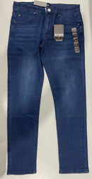 LEVI'S MEN'S 4-WAY STRETCH SLIM FIT STRAIGHT EJ2 DARK WASH - MEN 32X31 - INDIGO - Brand New