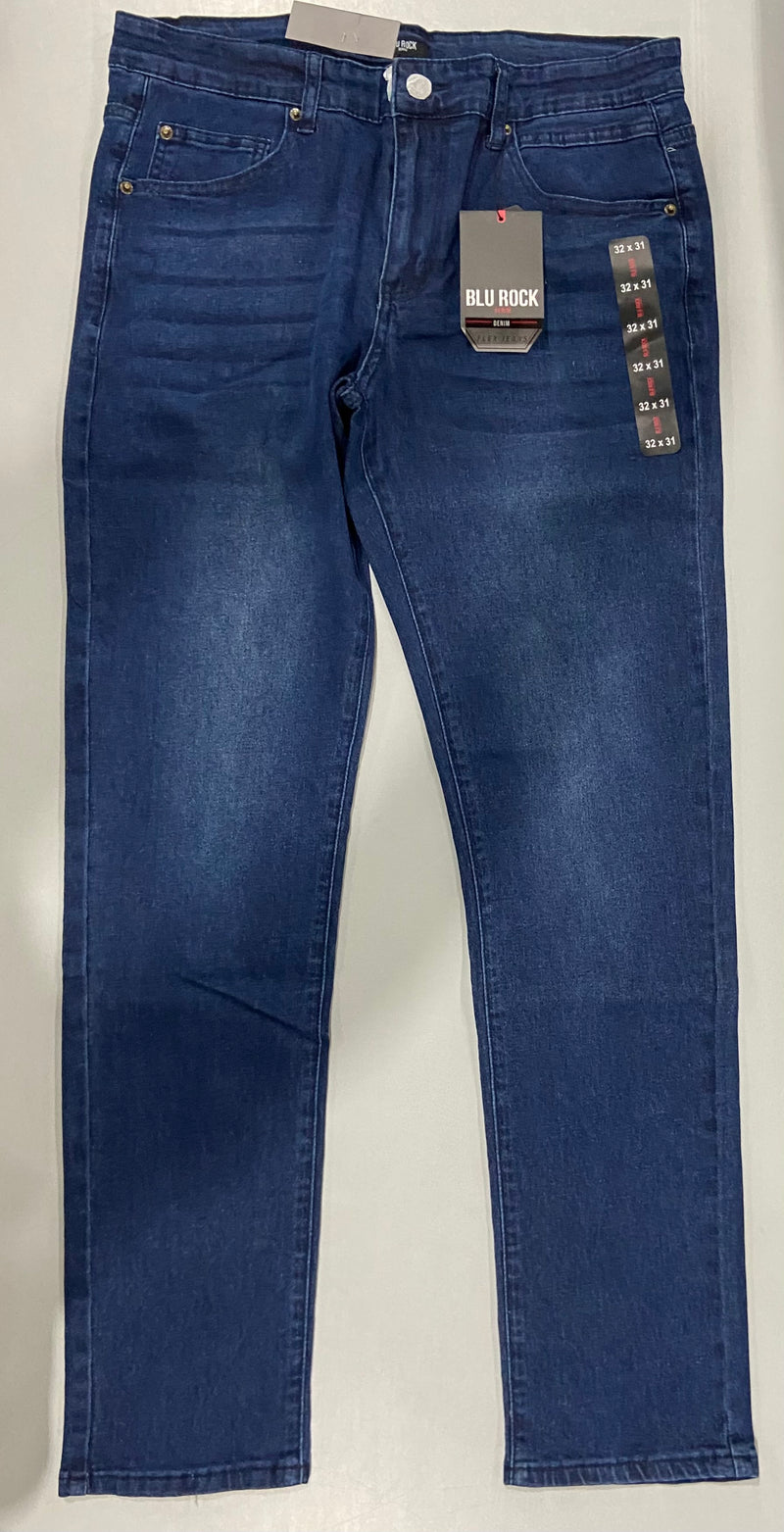 LEVI'S MEN'S 4-WAY STRETCH SLIM FIT STRAIGHT EJ2 DARK WASH - MEN 32X31 - INDIGO - Brand New