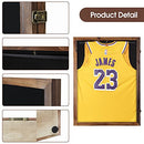 Jackcube Design Vintage Jersey Display Frame Shadow Box Case MK611A - Brown - Brand New