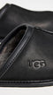 1108192 UGG MEN'S SCUFF SLIPPER SIZE 10 M BLACK LEATHER - Like New