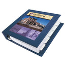AVERY HEAVY-DUTY FRAMED VIEW BINDER, 1.5" EZD RINGS - NAVY - Like New