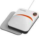 VEVOR 2 IN 1 PORTABLE HEAT PRESS AND IRON F0909 - WHITE/ORANGE - Like New