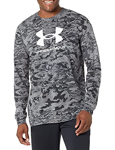 1366466 UNDER ARMOUR MEN'S ABC CAMO LONG SLEEVE SHIRT BLACK XL - Brand New