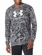 1366466 UNDER ARMOUR MEN'S ABC CAMO LONG SLEEVE SHIRT BLACK XL - Brand New