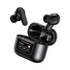 YJZZ YW08 BT WIRELESS EARPHONES SMART LCD TOUCH SCREEN GAMING V8 - BLACK - Like New