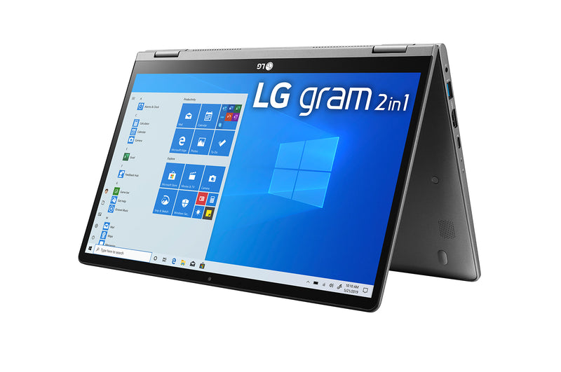 LG GRAM 2IN1 14" FHD TOUCH i7-10510U 16 512GB SSD 14T90N-R.AAS8U1 Like New