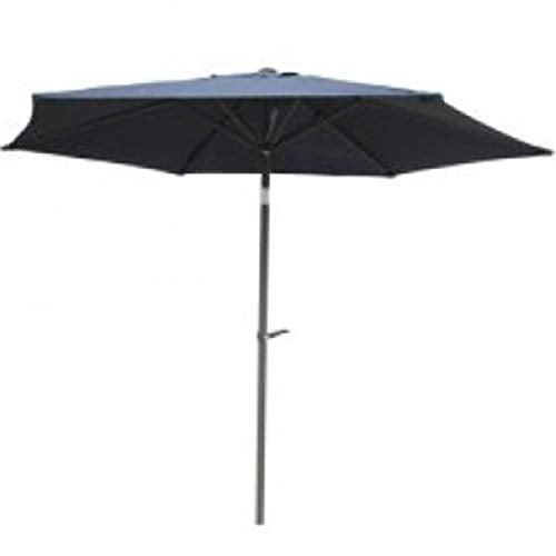 INTERNATIONAL ST. KITTS 8' PATIO UMBRELLA - NAVY BLUE - Like New