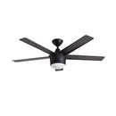 Home Decorators Collection Merwry LED 52" Ceiling Fan B013X7EGJM - Matte Black - Brand New