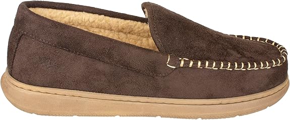 DOCKERS MEN'S MOCCASIN SLIPPER MEMORY FOAM - SIZE: MEN 12 - - Scratch & Dent
