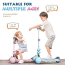 MOUNTALK KIDS SCOOTER 2-IN-1 FOR CHILDREN AGE 1-3/3-5/5-8/8-12 BOYS/GIRLS - BLUE - Like New