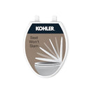 KOHLER 20110-0 Brevia Slow Close Elongated Toilet Seat B07CV3B8KR - White - Brand New