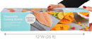 HOME-X DISPOSABLE ROLL OF CUTTING BOARD PLASTIC, 12” W X 25 FT L - WHITE - Brand New