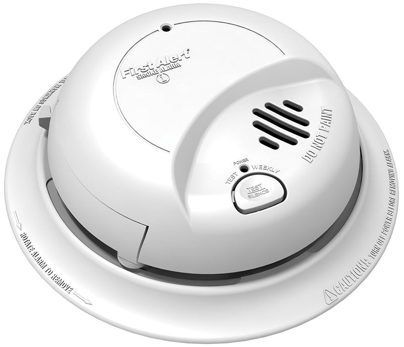 FIRST ALERT BRK FIRST ALERT 9120BFF/ SMI100-AC SMOKE DETECTOR 1-PACK - WHITE - Like New