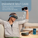 LIFEPRO PORTABLE EYE MASSAGER HEAT VIBRATION OCULAX 4 SOOTHING MODES-BLUE - Like New