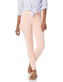AMAZON ESSENTIALS WOMEN'S MID-RISE STRETCH PULL-ON JEGGING, SIZE: 8 SHORT, CORAL - Brand New