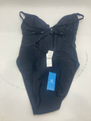 CUPSHE ONE PIECE SWIMSUIT L - BLACK - SIZE: WOMEN L - BLACK - Brand New